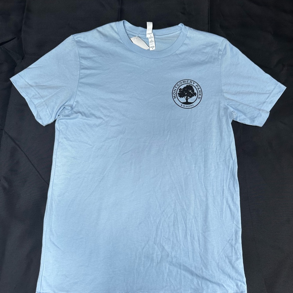 Vintage Light Blue Graphic T-Shirt